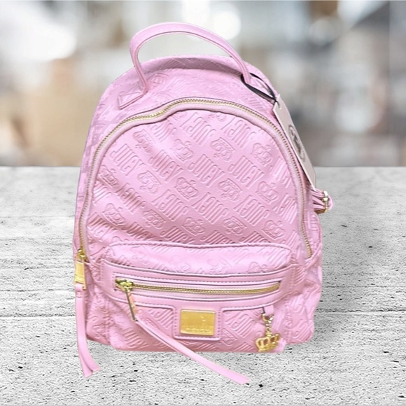 Juicy By Juicy Couture Crowd Pleaser Flamingo Pink Backpack